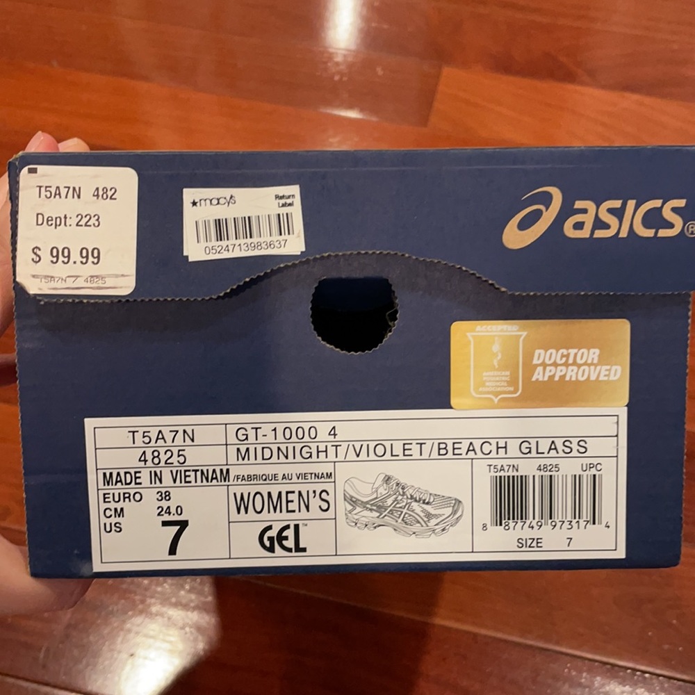 Asics GT-1000 4 Running Sneakers Size 7 👟 - Picture 7 of 7
